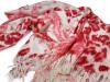 Šála PASHMINA 70x180cm květinový vzor