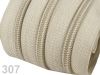 Zip spirálový 5mm metráž pro jezdce typu POL 25m