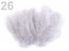 Ozdobné peří délka 12-17cm