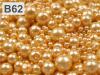 Voskované perly MIX velikostí cca Ø4-12mm 100g skleněné