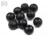 Voskované perly koule Ø 8mm vroubkované 500g