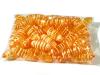 Korálky průhledné PROUŽEK plast ovál 15x35mm 50ks