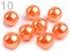 Korálky GLANCE plast kulička Ø15mm    10g voskované