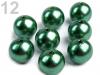 Korálky GLANCE plast kulička Ø15mm    10g voskované