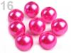Korálky GLANCE plast kulička Ø15mm    10g voskované