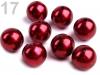 Korálky GLANCE plast kulička Ø15mm    10g voskované