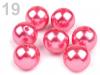 Korálky GLANCE plast kulička Ø15mm    10g voskované