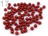 Korálky GLANCE plast kulička Ø 4mm 10g voskované