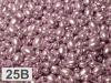 Voskované perly oválek  8x12mm hladké 100g