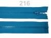 Zip kostěný 5mm dělitelný  35cm (bundový MART