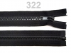 Zip kostěný 5mm dělitelný  50cm (bundový) MART