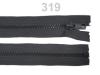 Zip kostěný 5mm dělitelný  65cm (bundový) MART