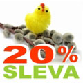 Velikonoce akce - 20% sleva !!!