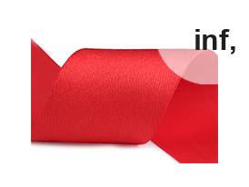 Saténová pruženka šíře 50 mm