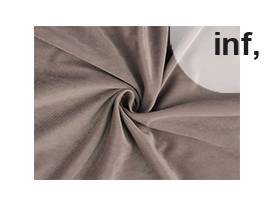 Velvet / samet strukturovaný jednobarevný