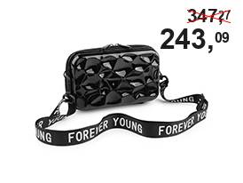 Dámská skořepinová kabelka / pouzdro crossbody s popruhem 18x11 cm