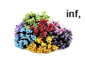 Květinové pestíky na drátku / vývazek