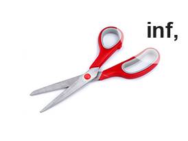 Krejčovské nůžky Marlen s mikrozoubky délka 21 cm