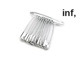 Spínací špendlíky délka 45 mm