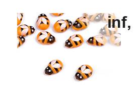 Samolepicí dřevěná včela