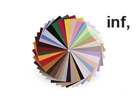 Látková dekorativní plsť / filc 20x30 cm