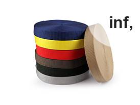 Popruh polypropylenový šíře 38 mm tloušťka 2 mm