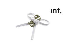 Mašlička s růžičkou / vonička