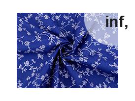 Bavlněná látka květy