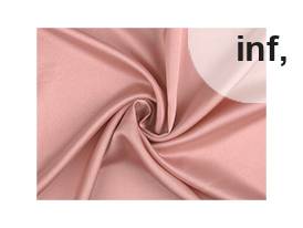 Satén jemný krešovaný metráž