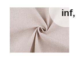 Režná látka směs len / bavlna / PES