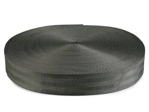 Hladký oboustranný popruh s leskem šíře 32; 38 mm