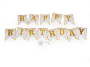 Dekorace Happy Birthday girlanda