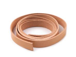 Kožený popruh / ucho na tašky - polotovar šíře 15 mm