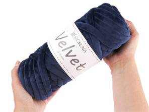 Příze Marshmallow silná Velvet Ø10 mm 500 g