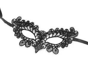 Karnevalová maska - škraboška krajková