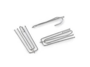 Kovový háček na záclonovky