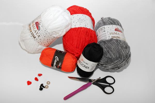 Uháčkujte si sněhuláka