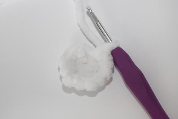 Uháčkujte si sněhuláka