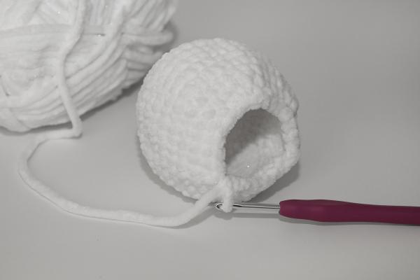 Uháčkujte si sněhuláka