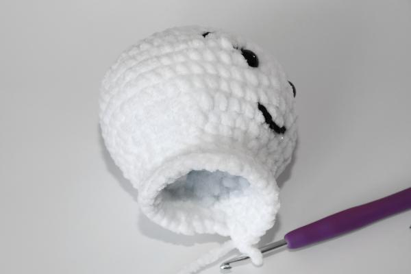 Uháčkujte si sněhuláka