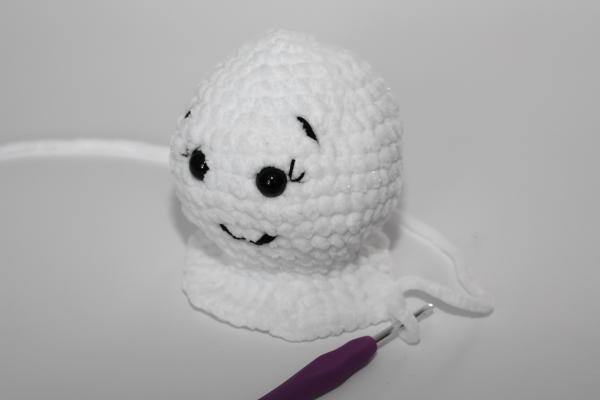 Uháčkujte si sněhuláka