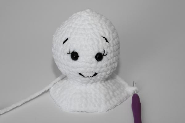 Uháčkujte si sněhuláka