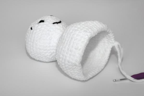 Uháčkujte si sněhuláka