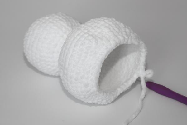 Uháčkujte si sněhuláka