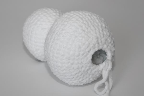 Uháčkujte si sněhuláka