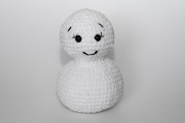 Uháčkujte si sněhuláka