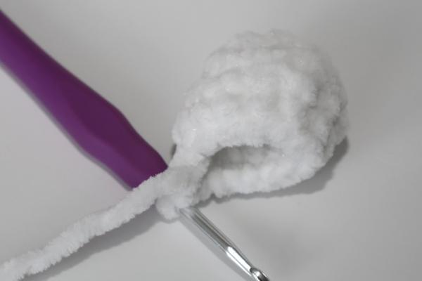 Uháčkujte si sněhuláka