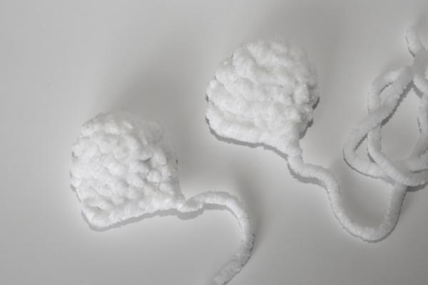 Uháčkujte si sněhuláka