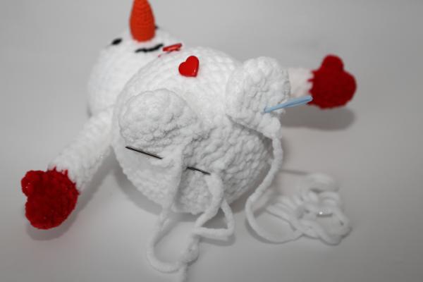 Uháčkujte si sněhuláka