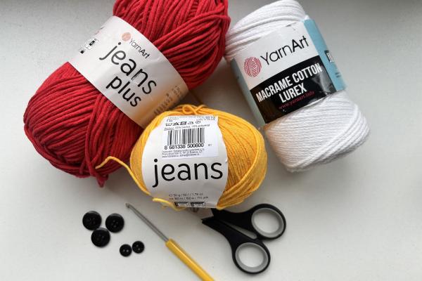 Háčkovaná taška Sněhulák